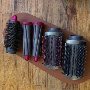 DYSON AIR WRAP CASE + ATTACHMENTS